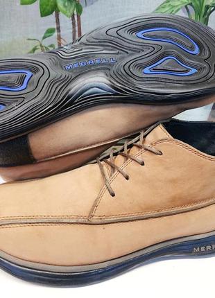 Стильные очень мягкие и легкие кожаные ботинки " merrell ®",  оригинал. 44 р