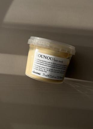 Davines nounou repair hair mask for damaged hair маска