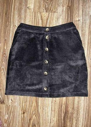 Юбка вельвет