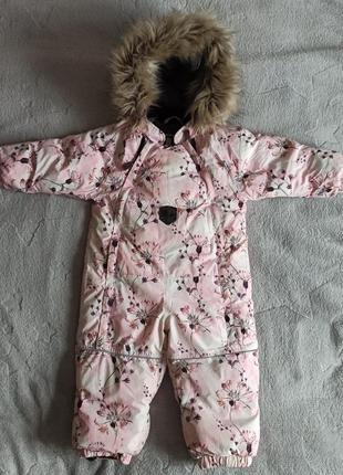 Зимний комбинезон для девочки