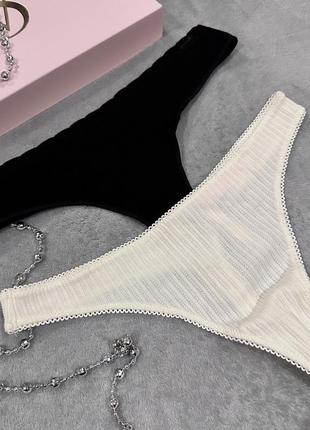 Комплект трусиків вікторія сікрет оригінал victoria’s secret