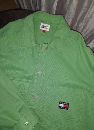 Джинсова сорочка tommy jeans