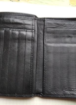 Портмоне кожаное,мужское, "autograph".
