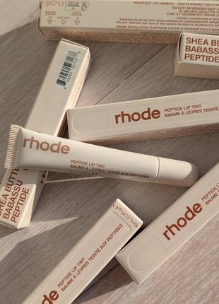 Бальзами для губ rhode peptide lip tint