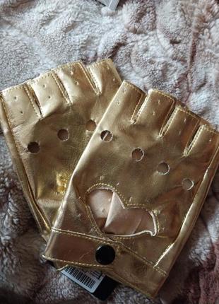 Перчатки без пальцев. автоледи