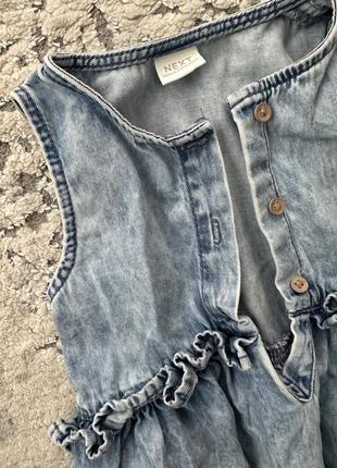 Джинсова сукня next2 фото