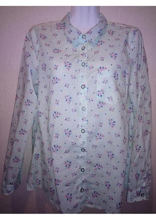 🌸🕊️🌿 ... блуза /рубашка хлопок р.48 lcw casual ... 🌿🕊️🌸