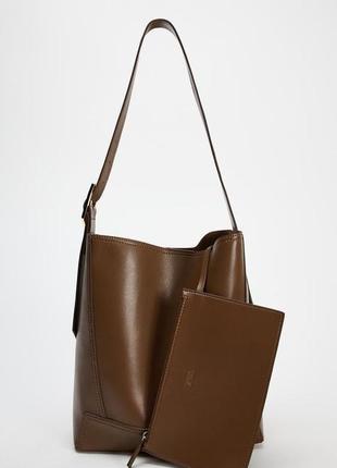 Сумка шопер zara
