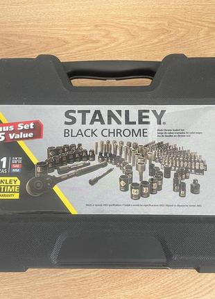 Профессиональный набор инструментов стенли сша / набор инструментов stanley black chrome