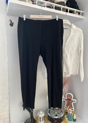 Черные штаны брюки батал marks & spencer
