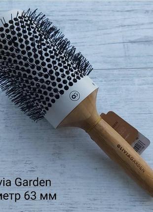 Термобрашинг для волос olivia garden bamboo touch blowout thermal диаметр 63 мм2 фото