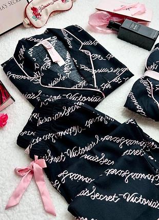 Фланелева піжама victoria's secret вікторія сікрет оригінал