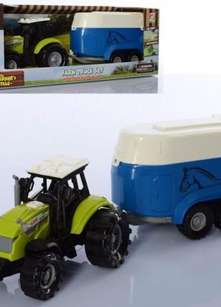 Трактор с прицепом, 550-3p