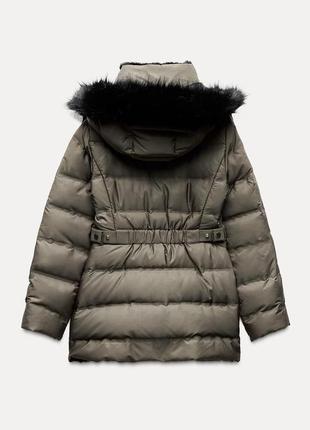 Куртка пуховик zara4 фото