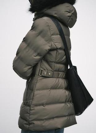 Куртка пуховик zara2 фото