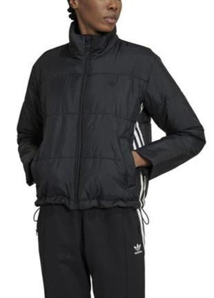 Adidas куртка пуфер деми демисезонная