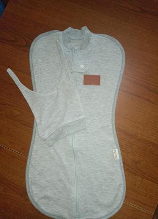 Європелюшка (кокон) для новонароджених на блискавці mag baby