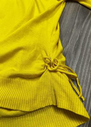 Тонкий жовтий светрик7 фото
