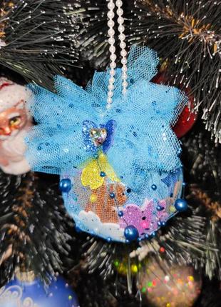 Новорічна кулька, d = 8 см