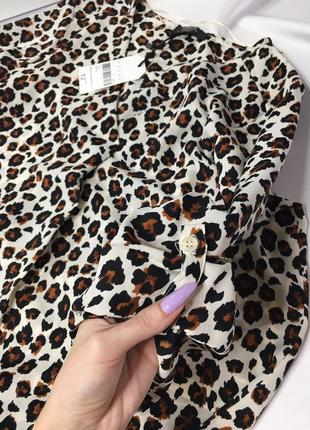 Новая блузка в леопардовый принт2 фото