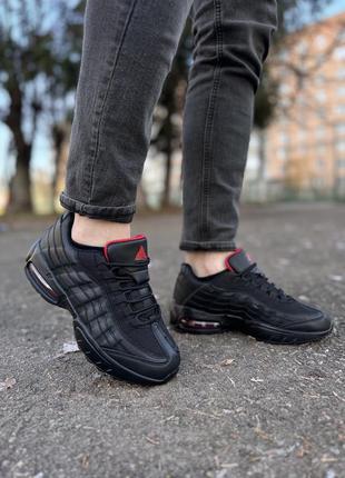 Кроссовки мужские air max весенние черные