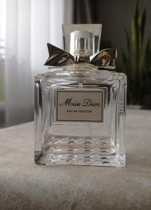 Туалетна вода dior miss dior eau de toilette залишок 11мл