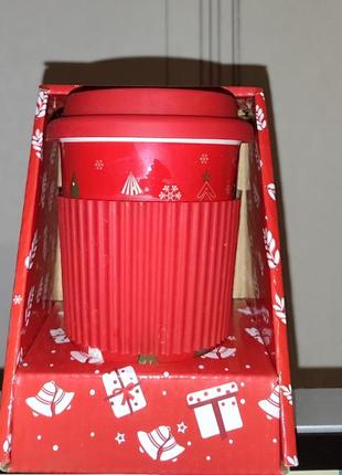 Чашка з кришкою, святкова