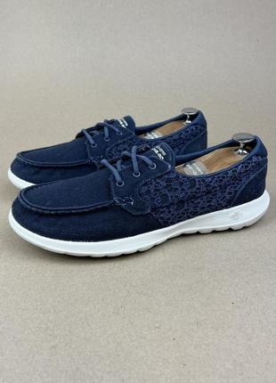 Оригинальные кроссовки мокасины skechers