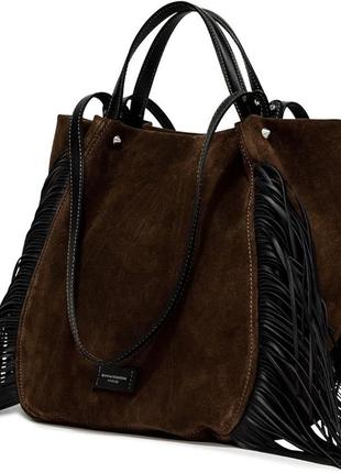 Gianni chiarini tulip сумка замшевая