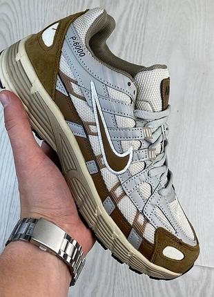 Все размеры в наличии nike p-6000 gortex white/brown влагозащитные + термо до -21