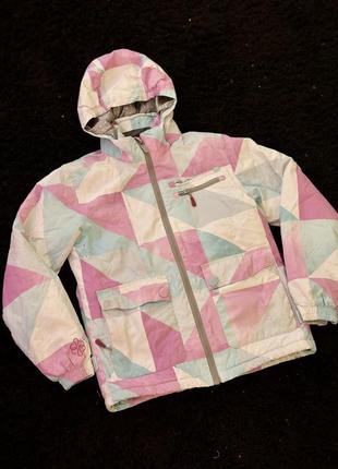 Surfanic store горнолыжная куртка для сноубординга surfanic girls doli 14 лет, розовая, белая