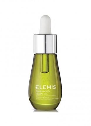 Elemis superfood facial oil поживна олійка для шкіри обличчя зі зволожуючим ефектом