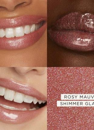 Оригінал блиск плампер для губ tarte maracuja juicy shimmer glass lip plump rosy mauve