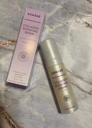 Сироватка з колагеном collagen boosting serum від sonage
