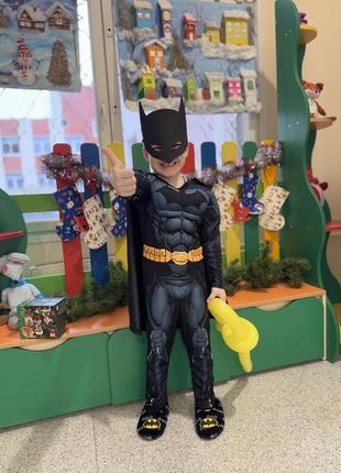 Карнавальний, новорічний костюм бетмен batman 104 3-4 h&m