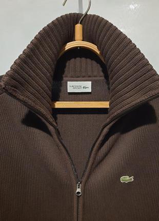 Зип кофта lacoste l/xl