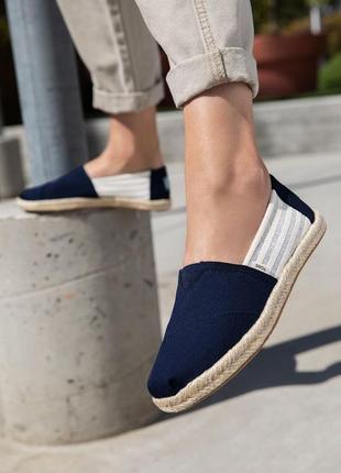 Томсы эспадрильи женские тапочки слипоны оригинал от toms
