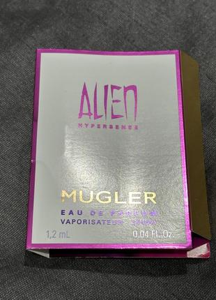 Mugler alien hypersense/пробник парфумів2 фото