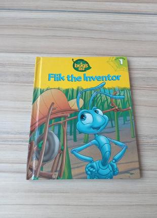 Книжечка на английском языке flik the inventor