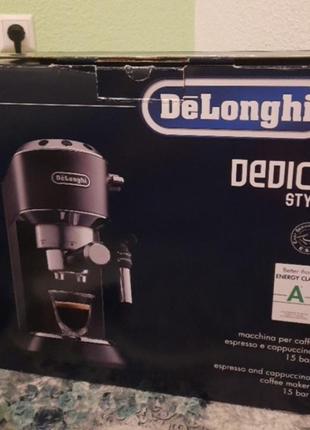 Кавоварка рожкова delonghi dedica