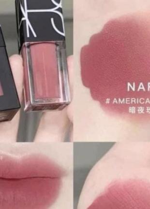 Nars powermatte lip pigment american women 2 ml/жидкая матовая помада
