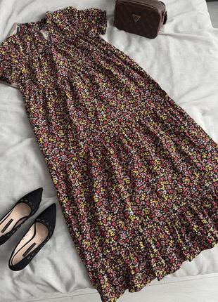 Невероятно красивое натуральное платье vero moda