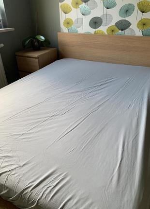 Простынь на резинке 180х200 см ❤️‍🔥
