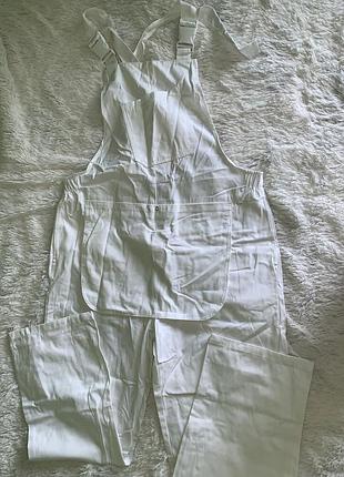 Белая спецодежда защитный комбинезон