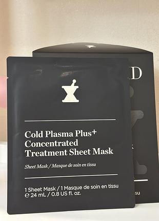 Маска для обличчя perricone md cold plasma plus+ concentrated treatment sheet mask