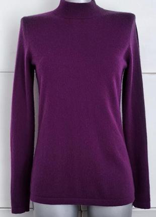 Кашеміровий светр фіолетового кольору