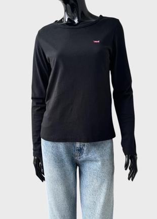 Хлопковый лонгслив levis4 фото