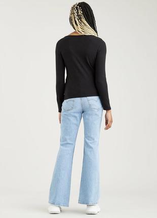 Хлопковый лонгслив levis2 фото