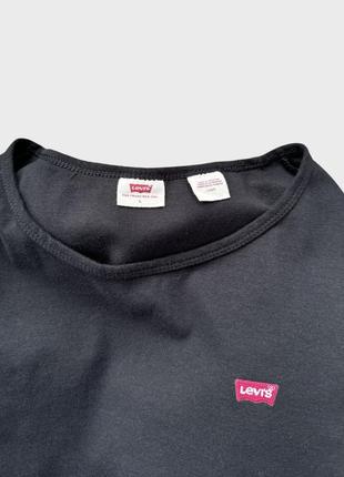 Хлопковый лонгслив levis5 фото