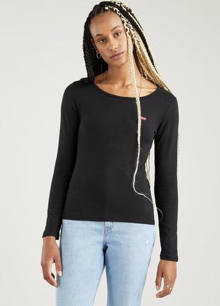 Хлопковый лонгслив levis